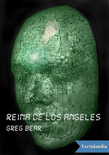 Reina de los ángeles de Greg Bear, portada del libro