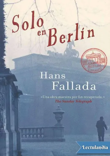 Solo en Berlín de Hans Fallada, portada del libro