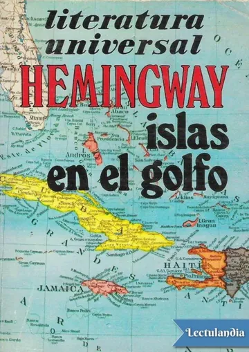 Islas en el golfo de Ernest Hemingway, portada del libro