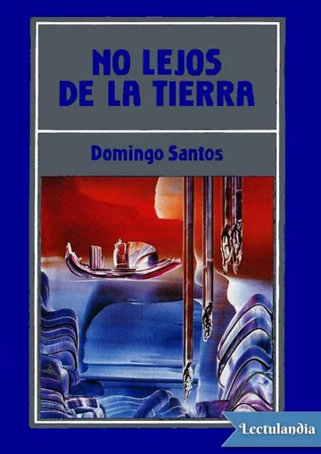 No lejos de la Tierra de Domingo Santos, portada del libro