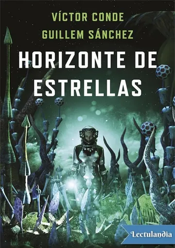 Horizonte de estrellas de Víctor Conde, portada del libro