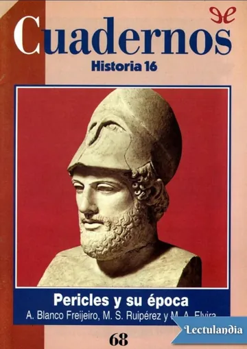 Pericles y su época de AA. VV., portada del libro