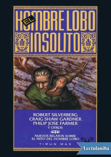 El hombre lobo insólito de AA. VV., portada del libro
