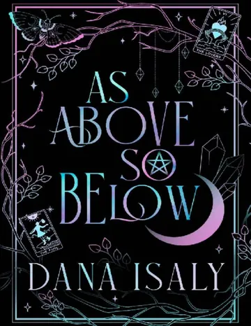As Above, So Below de Dana Isaly, portada del libro