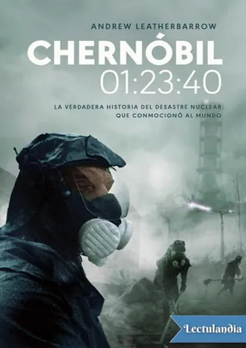 Chernóbil 01:23:40 de Andrew Leatherbarrow, portada del libro