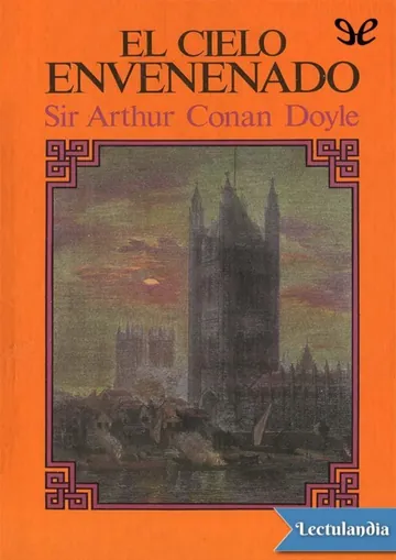 El cielo envenenado de Arthur Conan Doyle, portada del libro