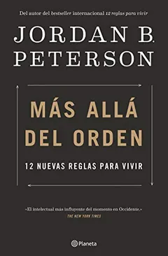 Más allá del orden de Jordan Peterson, portada del libro