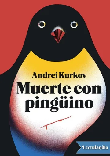 Muerte con pingüino de Andrei Kurkov, portada del libro