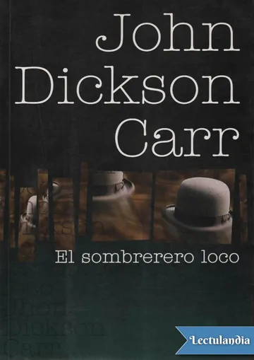 El sombrerero loco de John Dickson Carr, portada del libro