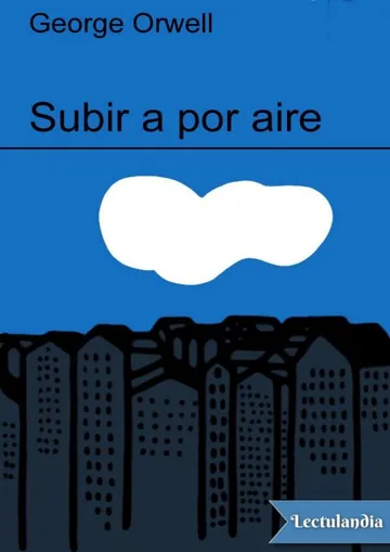 Subir a por aire de George Orwell, portada del libro