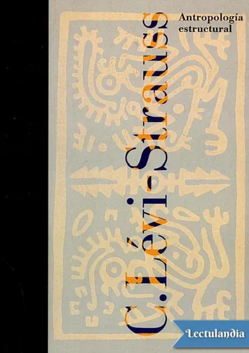 Antropología estructural de Claude Lévi-Strauss, portada del libro