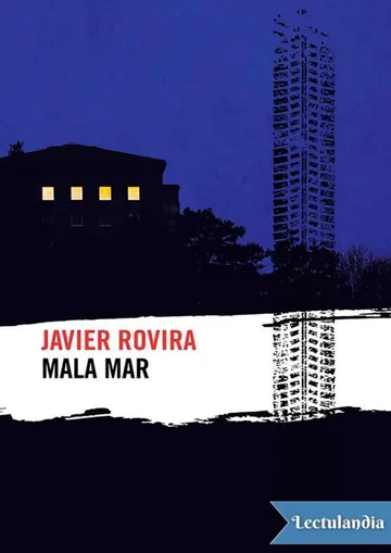 Mala mar de Javier Rovira, portada del libro