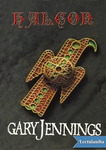 Halcón de Gary Jennings, portada del libro