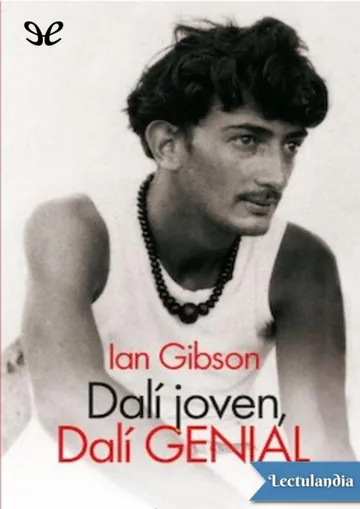 Dalí joven, Dalí genial de Ian Gibson, portada del libro