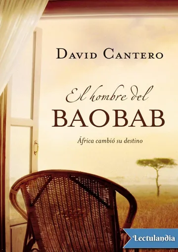 El hombre del baobab de David Cantero, portada del libro
