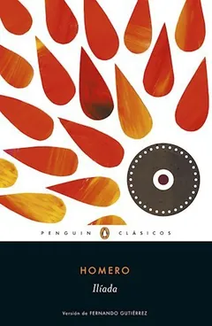 Ilíada de Homero, portada del libro