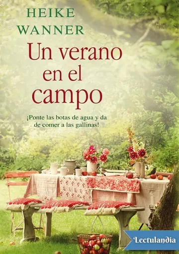Un verano en el campo de Heike Wanner, portada del libro