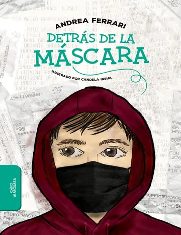 Detras de la mascara de Andrea Ferrari, portada del libro