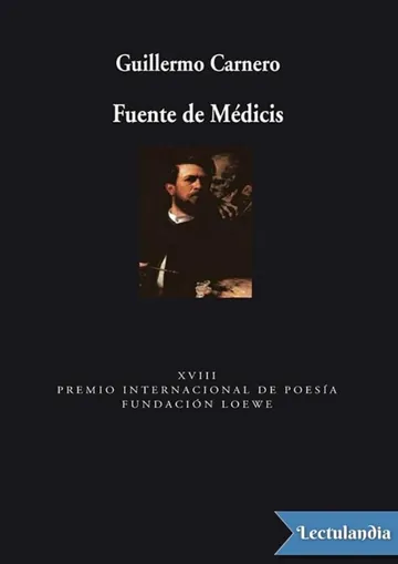Fuente de Médicis de Guillermo Carnero, portada del libro