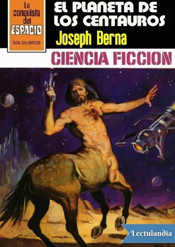 El planeta de los centauros de Joseph Berna, portada del libro
