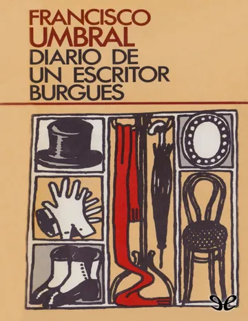 Diario de un escritor burgues de Francisco Umbral, portada del libro