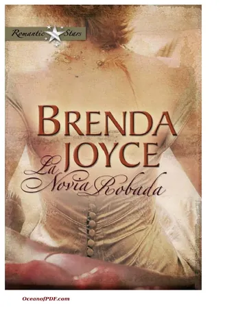 La novia robada de Brenda Joyce, portada del libro