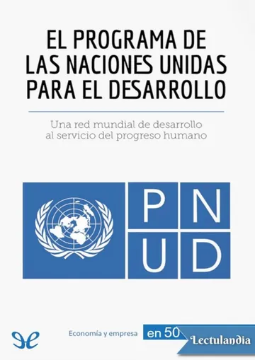 El Programa de las Naciones Unidas para el Desarrollo de Ariane de Saeger, portada del libro
