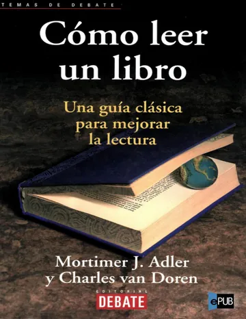 Cómo leer un libro de Mortimer J. Adler, Charles van Doren, portada del libro