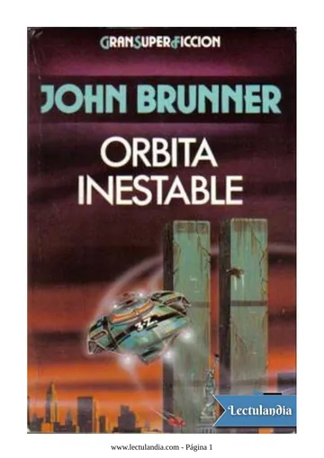 Órbita Inestable de John Brunner, portada del libro