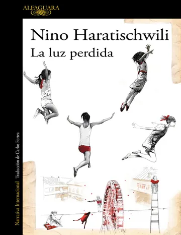 La luz perdida de Nino Haratischwili, portada del libro
