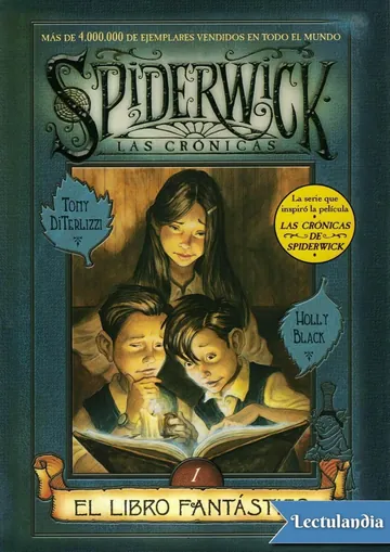 El libro fantástico de Tony DiTerlizzi, portada del libro