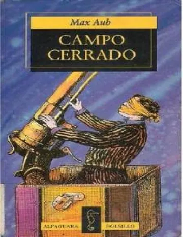 Campo Cerrado de Max Aub, portada del libro