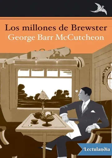Los millones de Brewster de George Barr McCutcheon, portada del libro