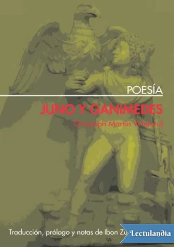 Juno y Ganimedes de Christoph Martin Wieland, portada del libro