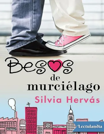 Besos de murciélago de Silvia Hervas, portada del libro