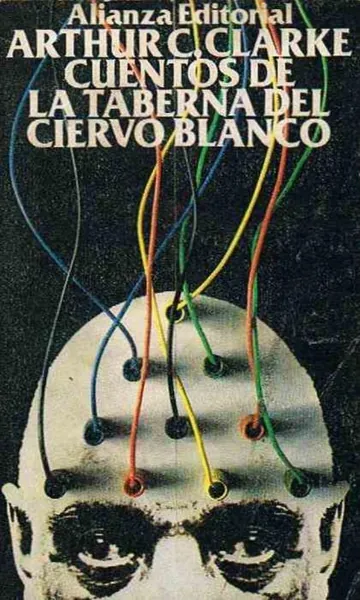 Cuentos de la taberna del Ciervo Bl de Arthur C. Clarke, portada del libro
