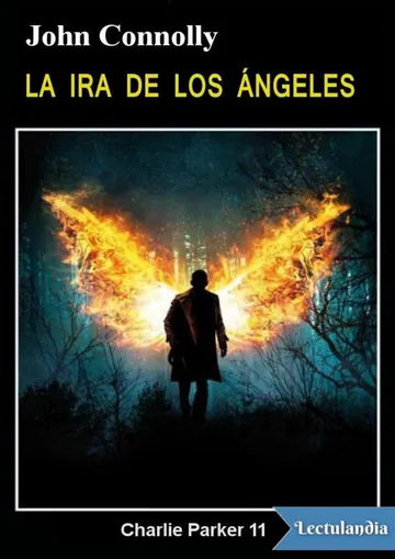 La ira de los ángeles de John Connolly, portada del libro