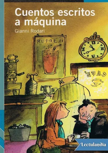 Cuentos escritos a máquina de Gianni Rodari, portada del libro