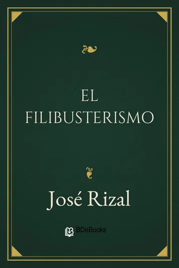 El filibusterismo de José Rizal, portada del libro
