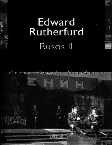 Rusos II de Edward Rutherfurd, portada del libro