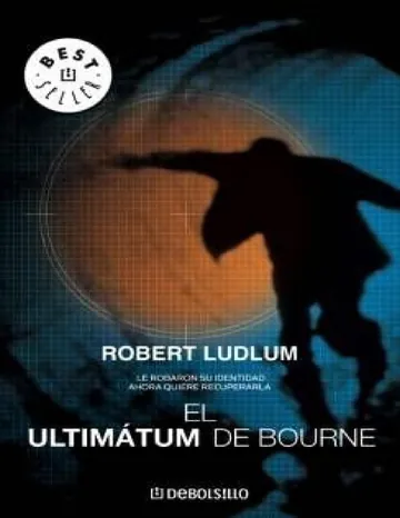 El ultimatum de Bourne de Robert Ludlum, portada del libro