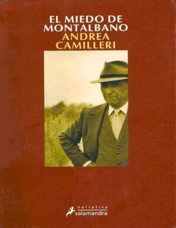 Montalbano 09 - El Miedo de Montalbano de Andrea Camilleri, portada del libro