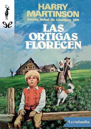 Las ortigas florecen de Harry Martinson, portada del libro