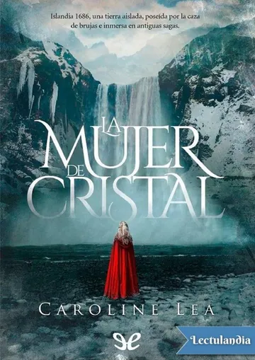 La mujer de cristal de Caroline Lea, portada del libro