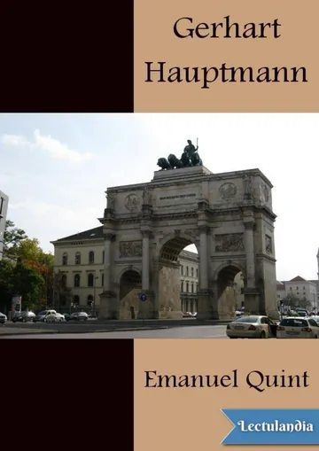 Emanuel Quint de Gerhart Hauptmann, portada del libro
