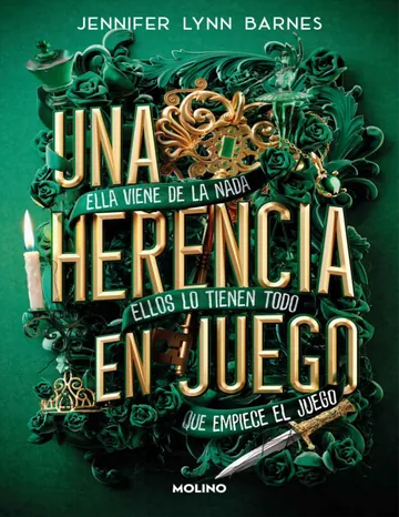 Una herencia en juego de Jennifer Lynn Barnes, portada del libro