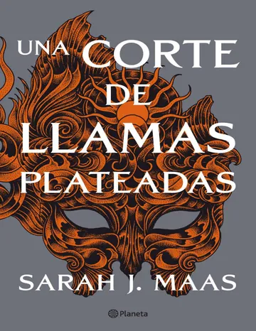 Una corte de llamas plateadas de Sarah J. Maas, portada del libro