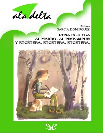 Renata juega al marro, al pimpampun de Ramón García Domínguez, portada del libro