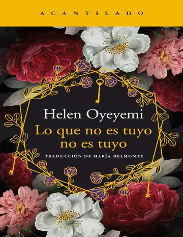 Lo que no es tuyo no es tuyo de Helen Oyeyemi, portada del libro