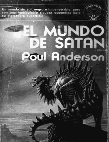 El mundo de Satan de Poul Anderson, portada del libro